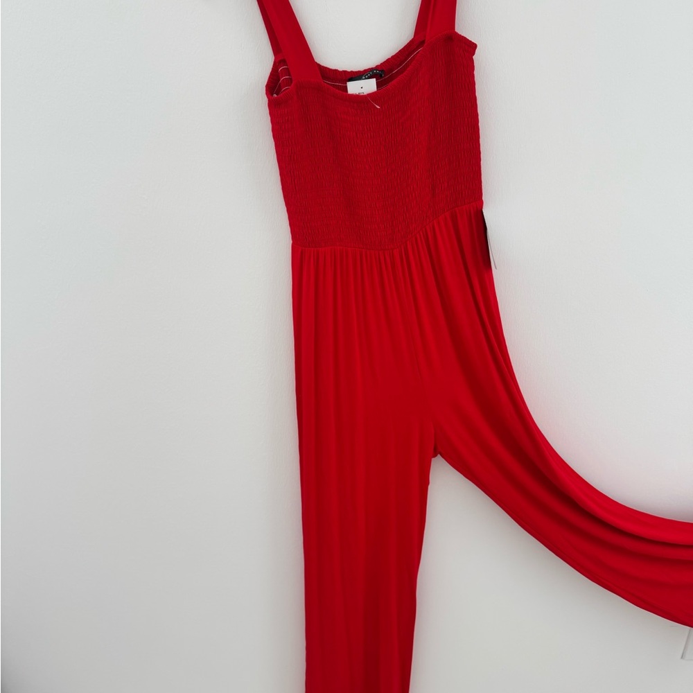 West Kei Vibrant Red Jumpsuit